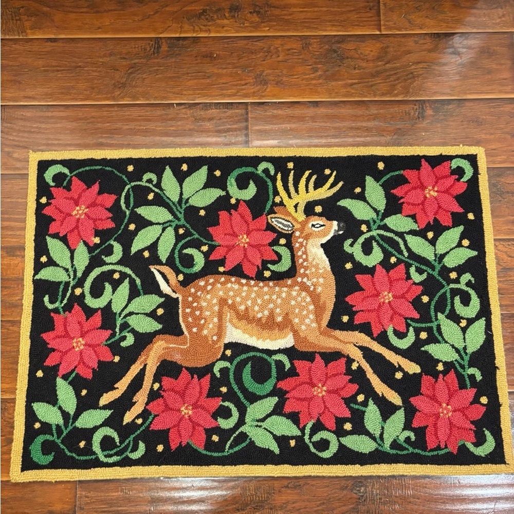 Christmas Deer | Placemat Rug